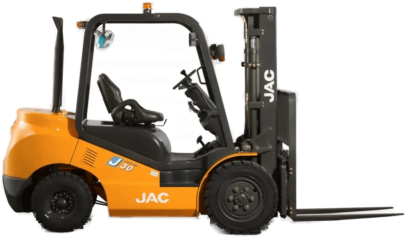 Дизельный вилочный погрузчик JAC CPCD30H со склада в Верхней Пышме